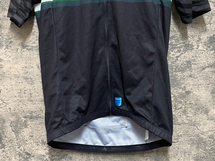 KF209 シマノ SHIMANO 半袖 サイクルジャージ 黒 L