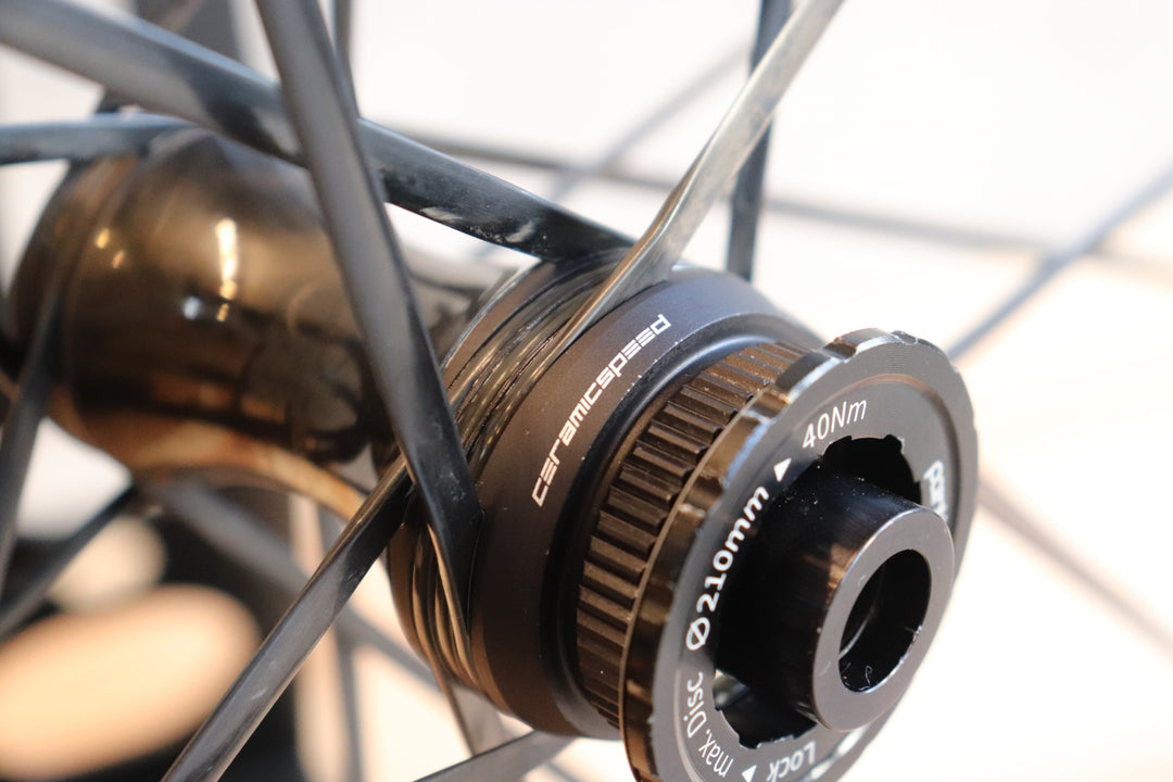 パーティントン Partington Wheels R-SERIES MKII R39/44 ゴールド カーボン チューブレスレディ ホイールセット シマノ12/11S 【さいたま浦和店】