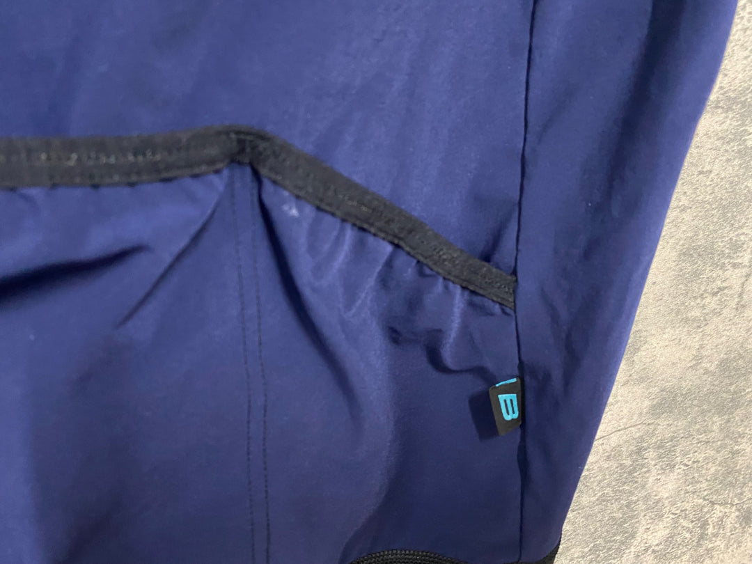 JH980 BIEHLER ジレ サイクルベスト 濃紺 L