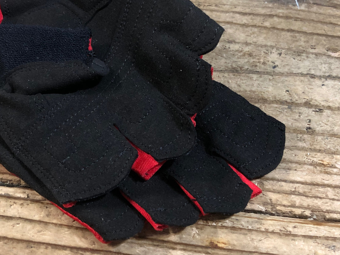 KA084 パールイズミ PEARL iZUMi 指切 グローブ 赤 L