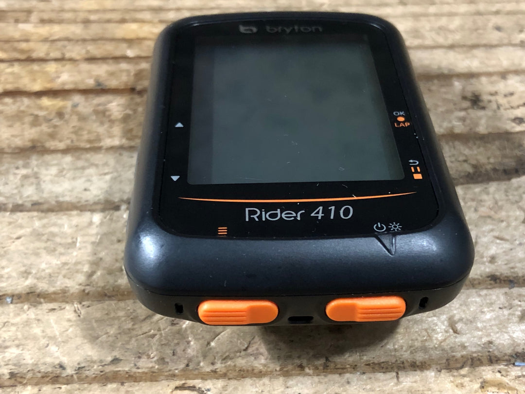KA034 ブライトン bryton Rider410 サイクルコンピューター 動作確認済み