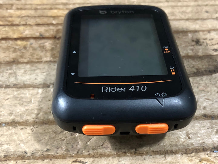 KA034 ブライトン bryton Rider410 サイクルコンピューター 動作確認済み