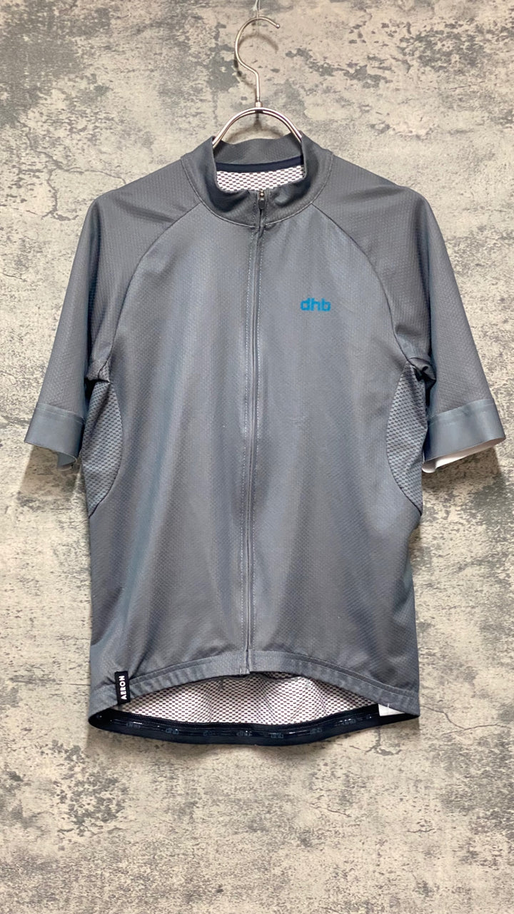 KC221 dhb AERON 半袖 サイクルジャージ グレー M