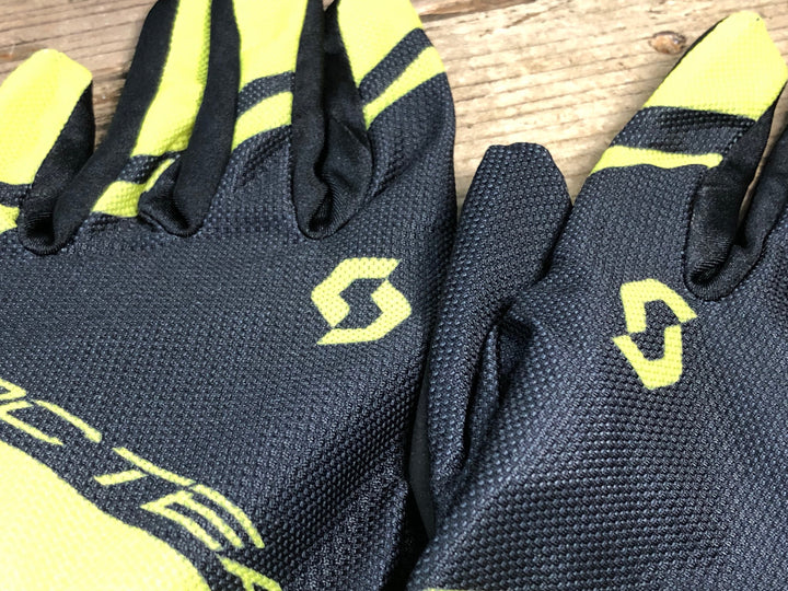 JT330 スコット SCOTT 長指グローブ 黒黄 M