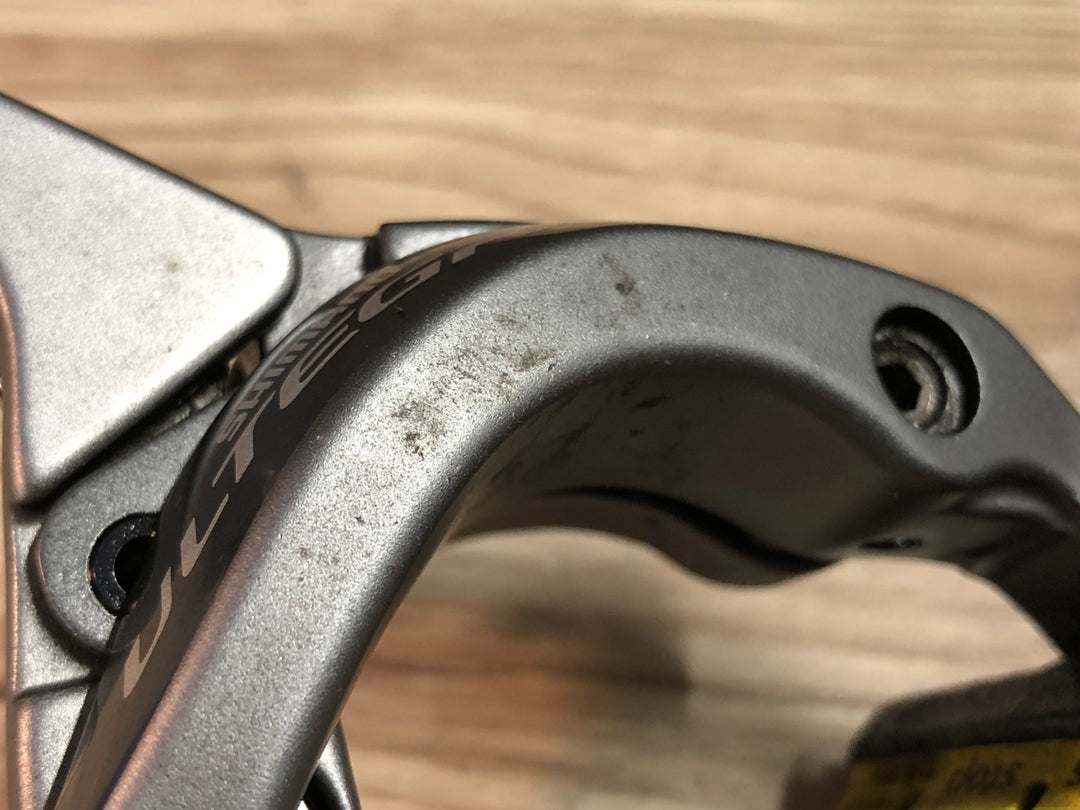 JL129 シマノ SHIMANO アルテグラ ULTEGRA BR-6800 ブレーキキャリパー ※錆,アジャスターワイヤー固定部品欠品,フロント動作不良のためジャンク