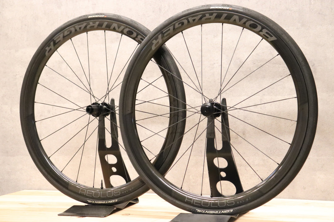 ボントレガー BONTRAGER アイオロス AEOLUS RSL 37 カーボン チューブレスレディ ホイールセット シマノ11S/12S 【さいたま浦和店】
