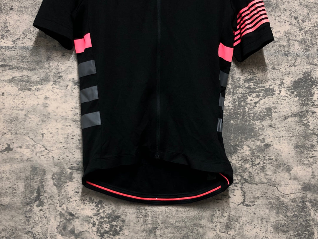 KH624 ラファ Rapha RCC CLASSIC JERSEY 半袖 サイクルジャージ 黒 S