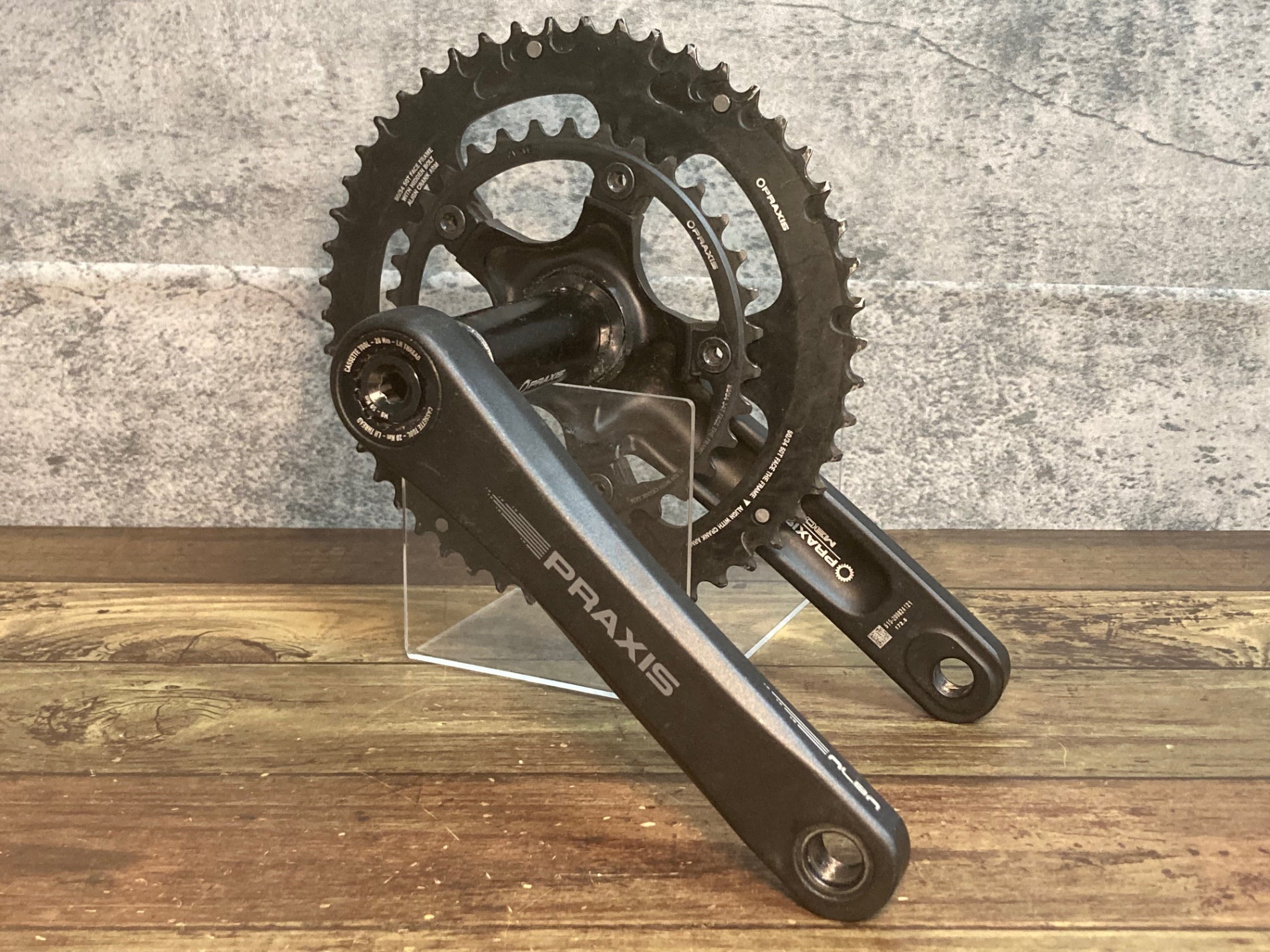 JX078 プラクシス PRAXIS ALBA M30 クランクセット 172.5mm 50/34T