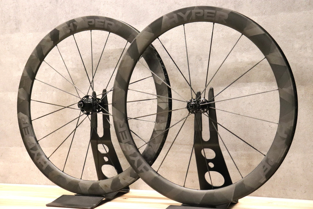 ウィンスペース WINSPACE ルンハイパー LUN HYPER 50 RIM カーボン チューブレスレディ ホイールセット シマノ 11/12S 19C 【さいたま浦和店】