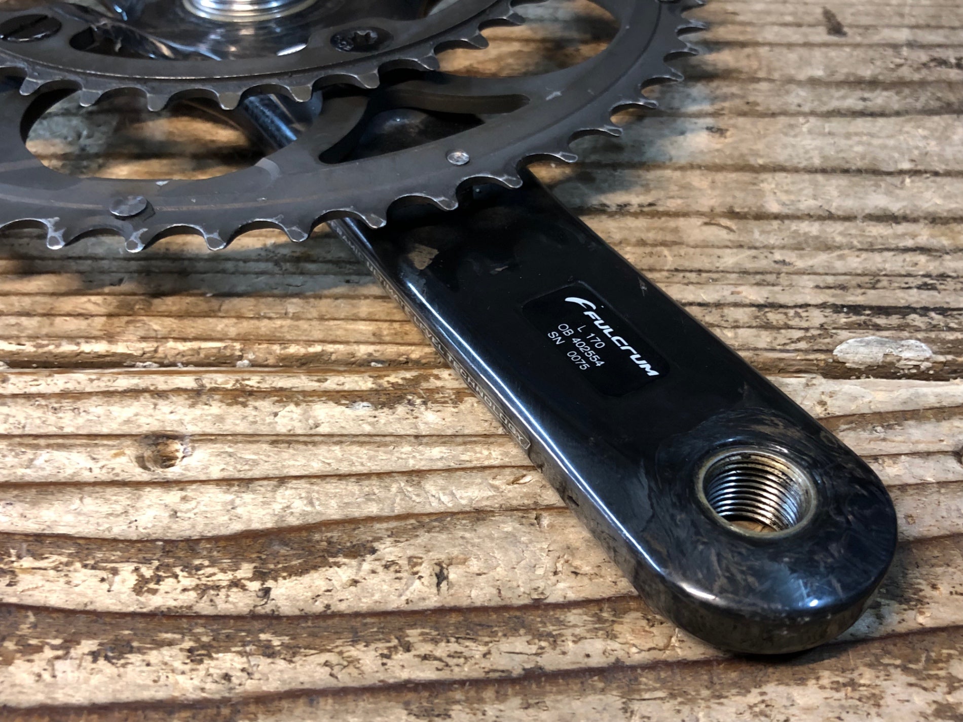 JN171 フルクラム FULCRUM RACING TORQ RRS クランクセット 170mm 50