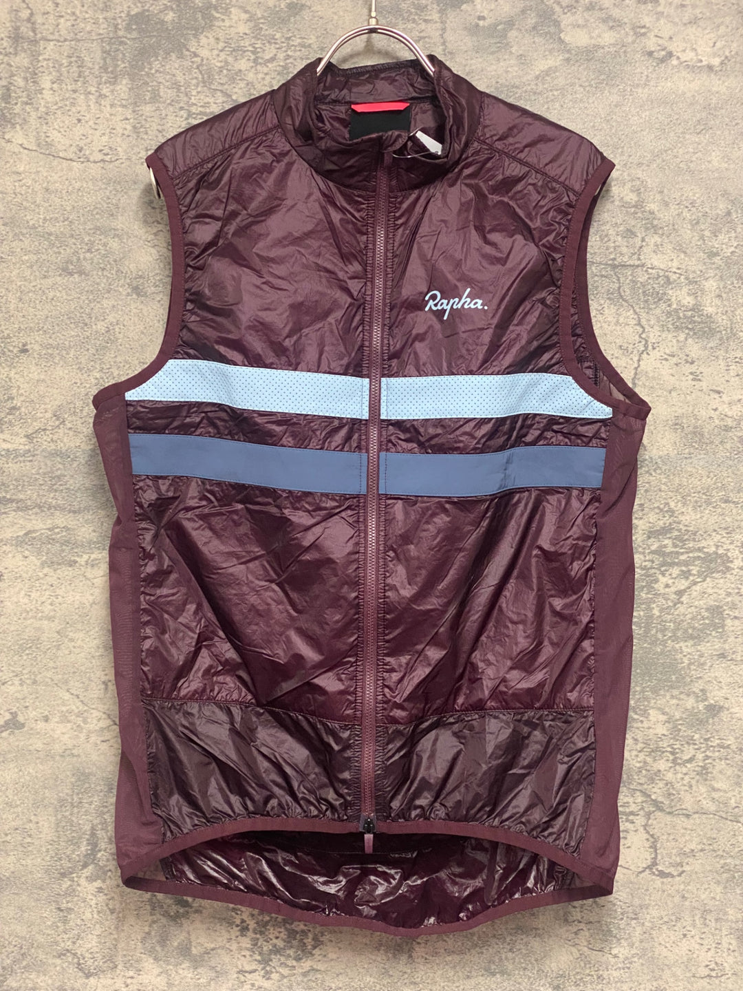 JX147 ラファ Rapha BREVET INSULATED GILET サイクルベスト ジレ 紫 XL