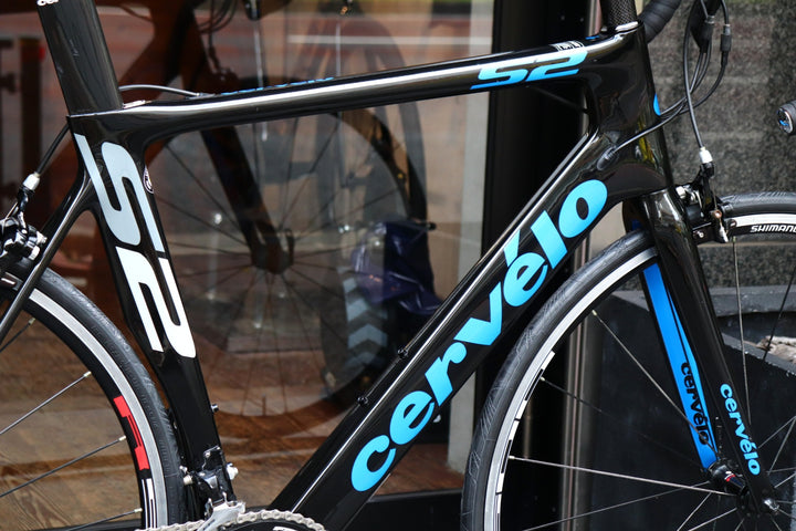 サーヴェロ CERVELO S2 2014モデル 56サイズ シマノ 105 5700 MIX 10S カーボン ロードバイク 【東京南麻布店】