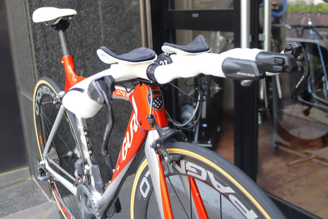 グル GURU クロノ CRONO 2008モデル 480サイズ シマノ デュラエース 7970 10S カーボン トライアスロン TTバイク 【東京南麻布店】