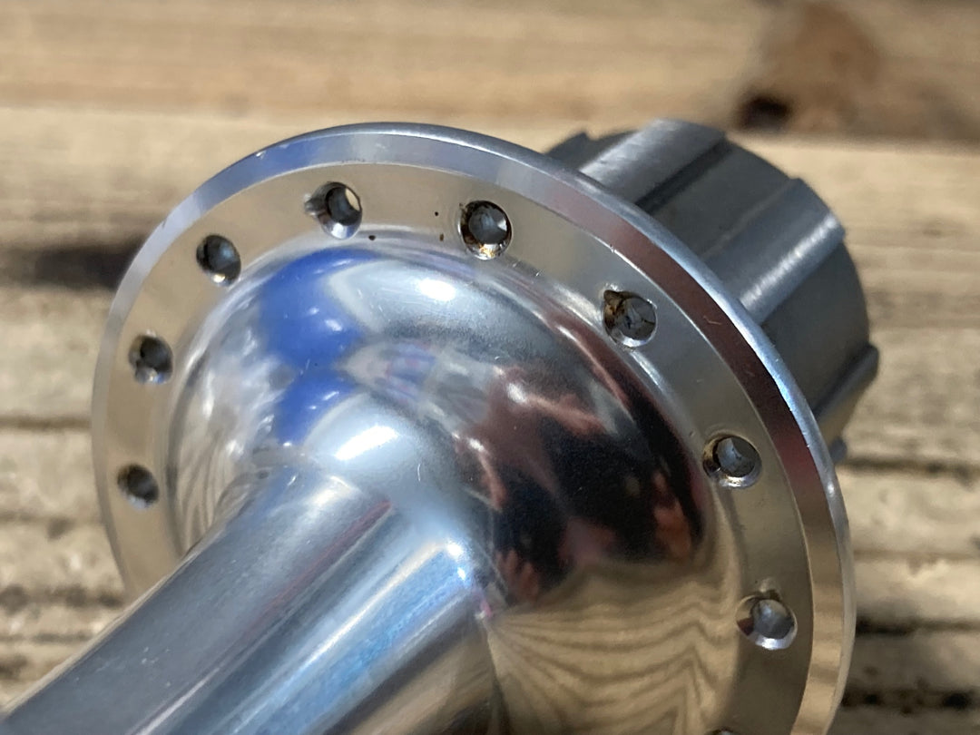 KE853 シマノ SHIMANO デュラエース DURA-ACE HB-7700 FH-7700 クイックリリース付 ハブ 前後セット 28H ※リアハブややザラつき有