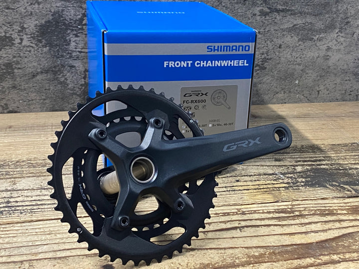 KI446 シマノ SHIMANO GRX FC-RX600 クランクセット 46/30T 170mm 2x11S