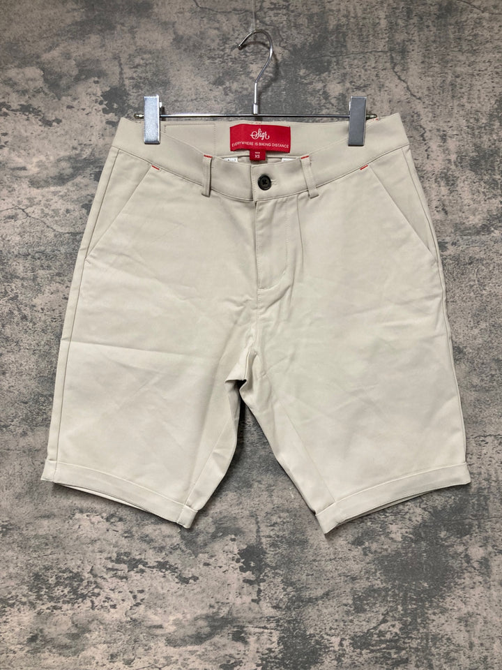 JS505 シーガー Sigr ショート ストレッチパンツ ベージュ XS