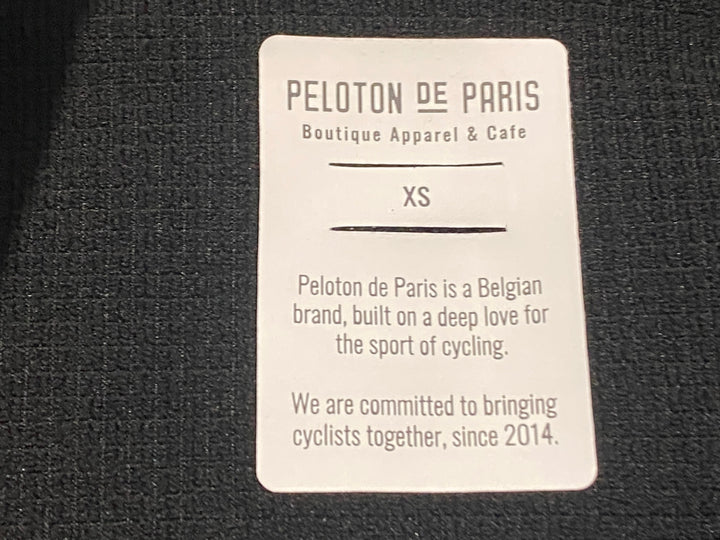 JW760 プロトンドパリ PELOTON DE PARIS Sprinteur Softshell Jacket 長袖 サイクルジャケット 青 XS 裏起毛