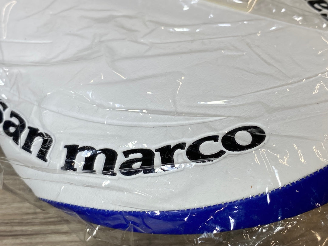 JQ177 サンマルコ san marco Zoncolan サドル 白青 DE ROSA