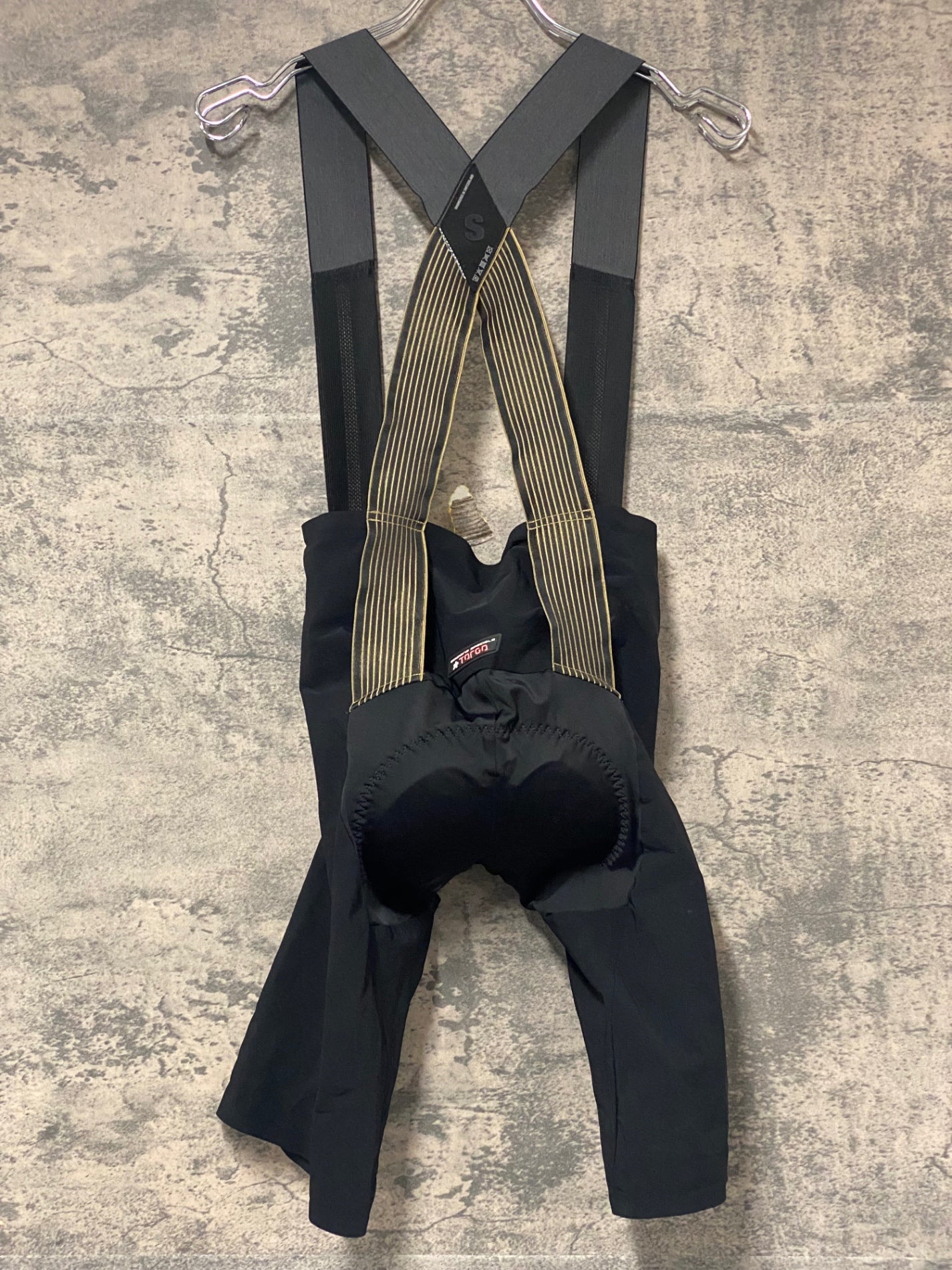 KJ506 アソス ASSOS T EQUIPE RSR TARGA BIB ビブショーツ 黒 S ※ゴム