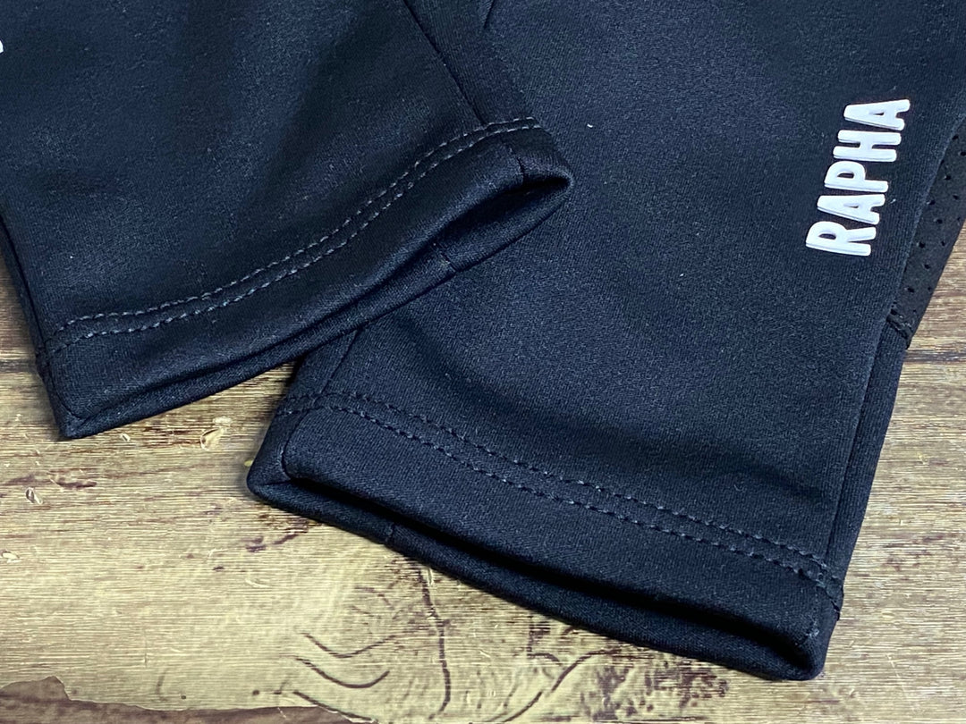 KD335 ラファ Rapha PRO TEAM GLOVES 長指 グローブ 黒 S