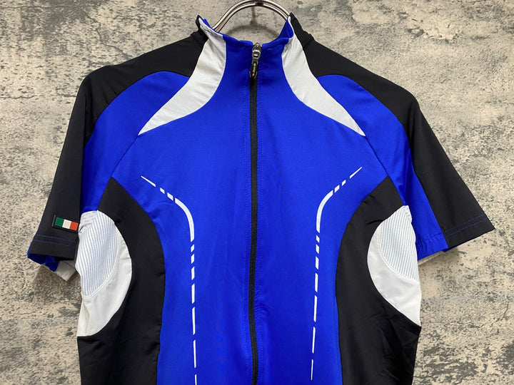 JN202 バイシクルライン BicycleLine 半袖 サイクルジャージ 青 M