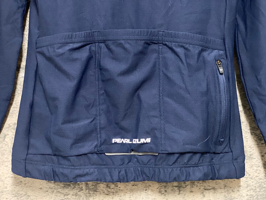 KA070 パールイズミ PEARL iZUMi 長袖 サイクルジャージ 紺 XS