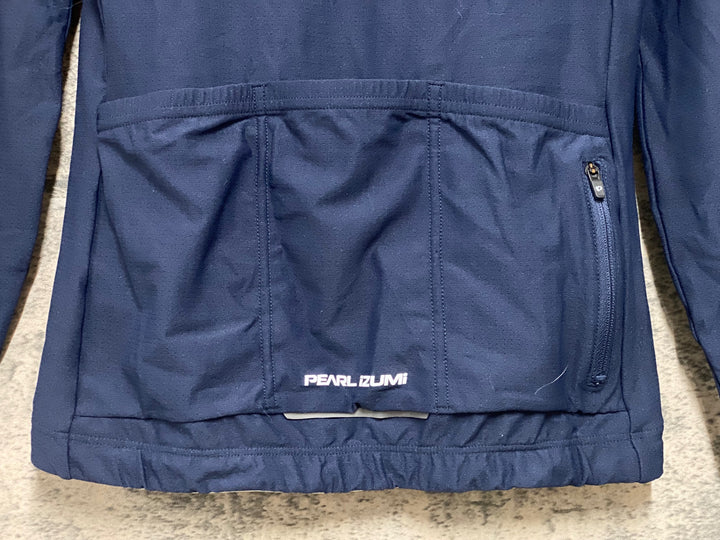 KA070 パールイズミ PEARL iZUMi 長袖 サイクルジャージ 紺 XS