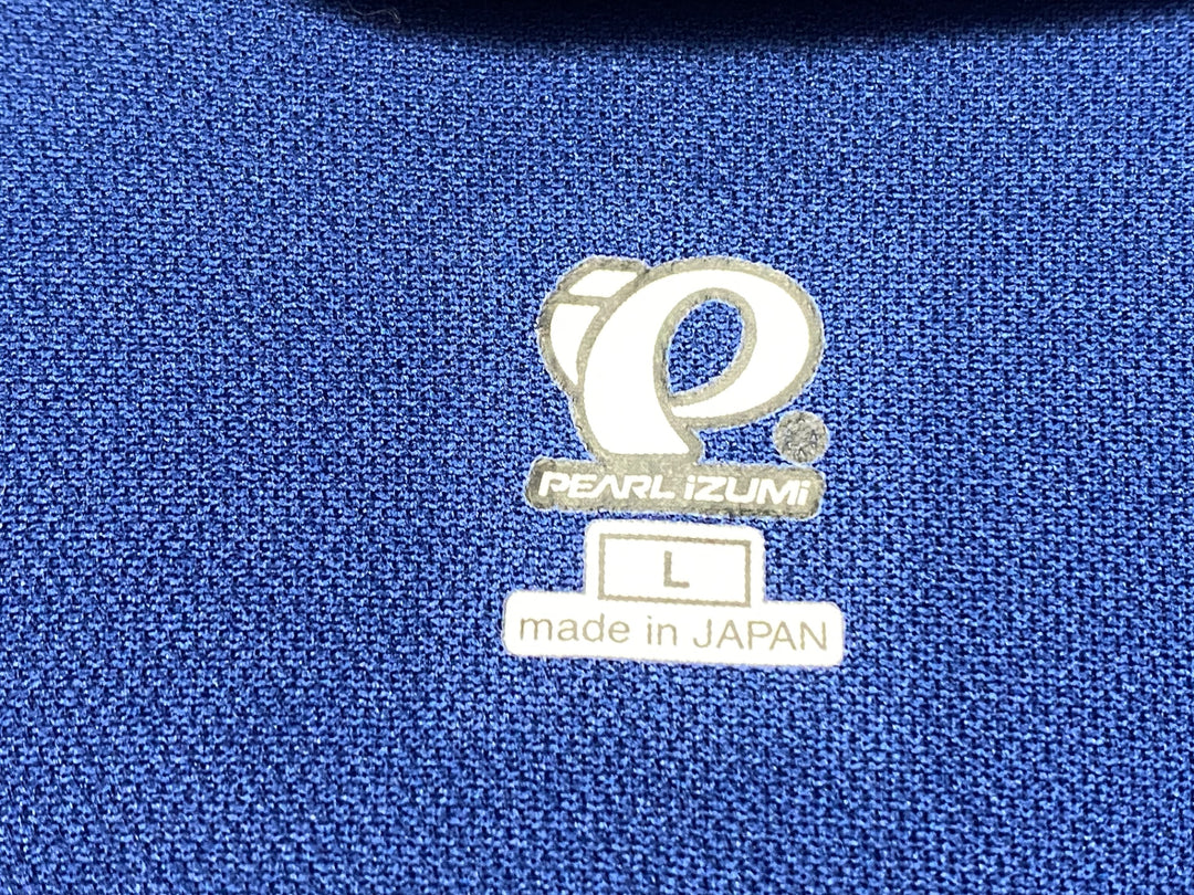 KJ203 パールイズミ PEARL iZUMi 半袖 サイクルジャージ L 紺