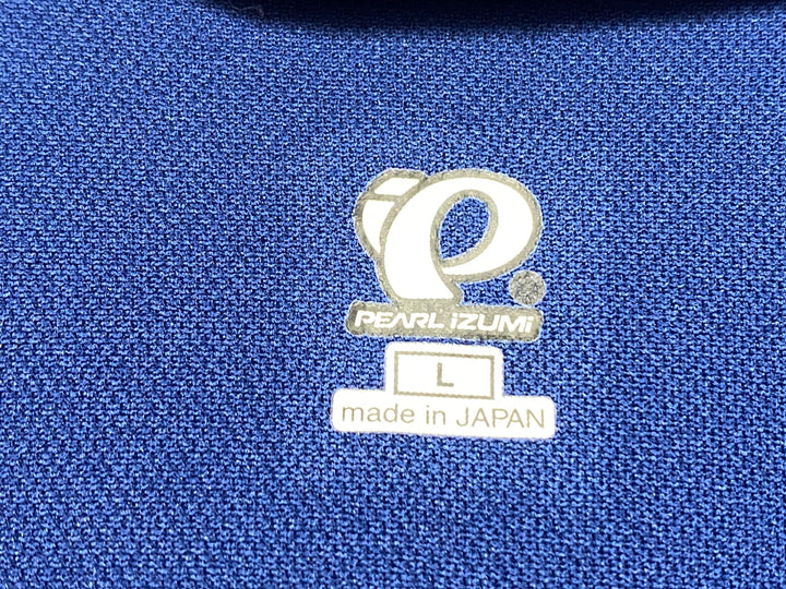 KJ203 パールイズミ PEARL iZUMi 半袖 サイクルジャージ L 紺