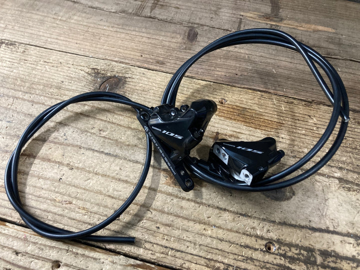 KN104 シマノ SHIMANO 105 BR-R7070 ディスクブレーキ キャリパー 前後セット ブラック
