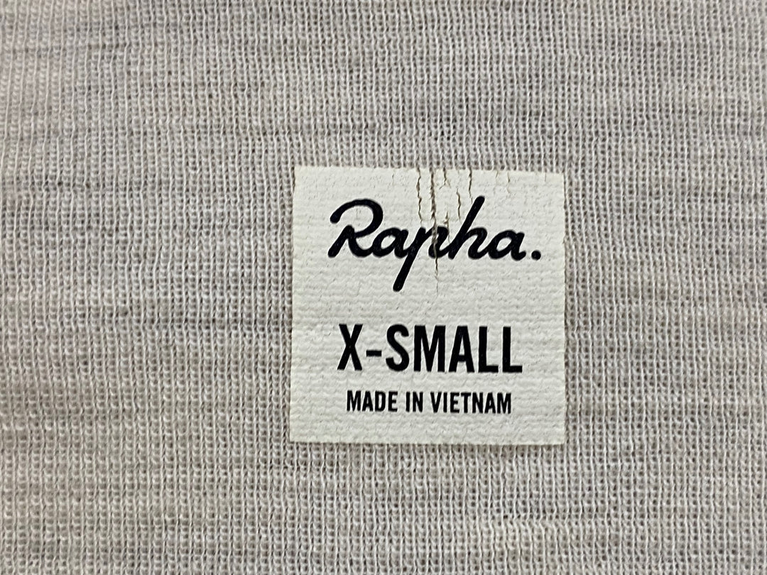 KI012 ラファ Rapha SHORT SLEEVE MERINO BASE LAYER 半袖 ベースレイヤー ベージュ XS