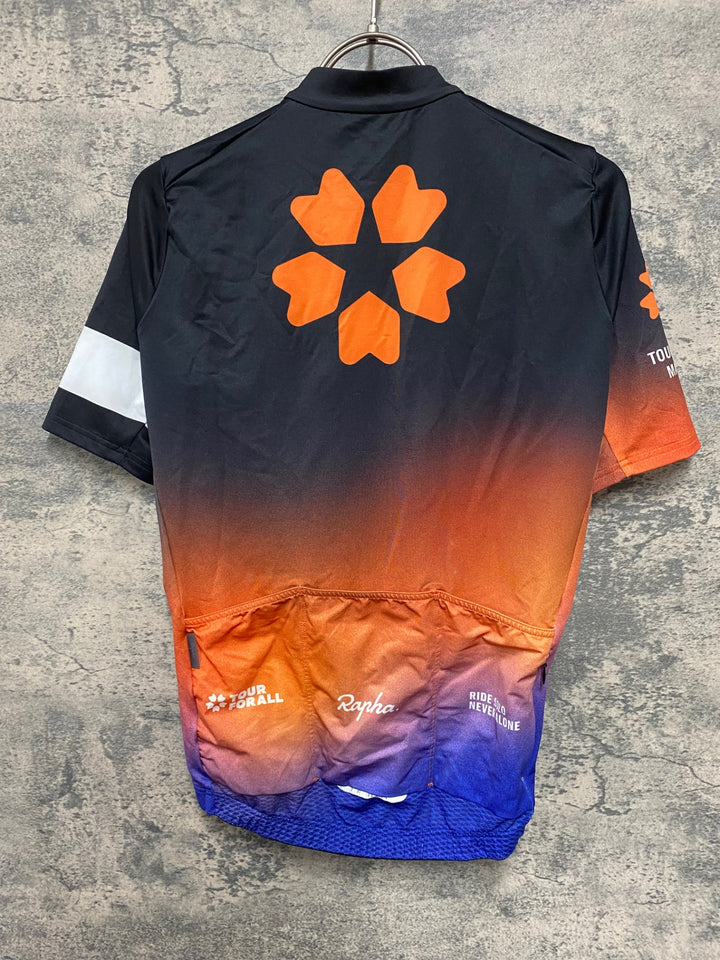 JH994 ラファ RAPHA MIDWEIGHT RACE JERSEY 半袖サイクルジャージ S ZWIFT