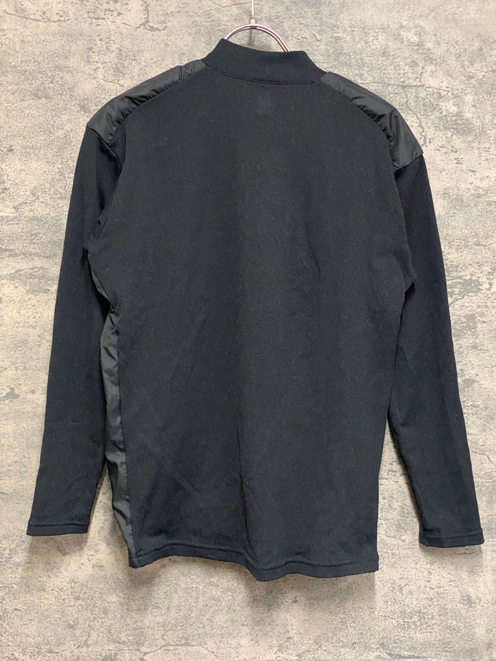 KC492 パールイズミ PEARL iZUMi 長袖 防風 ミドルレイヤー 黒 L 裏起毛