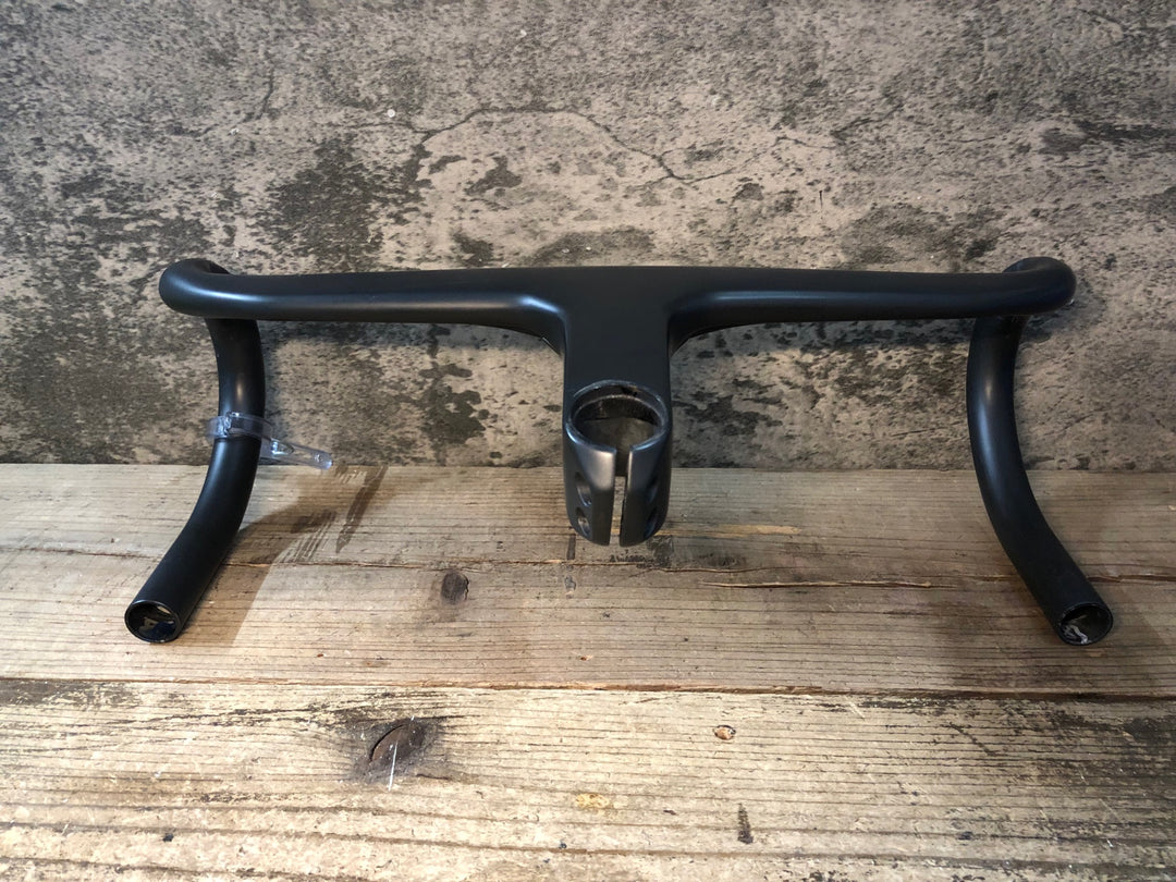 JT486 ボントレガー BONTRAGER AEOLUS RSL カーボン ドロップハンドル ※クラック、削れのためジャンク
