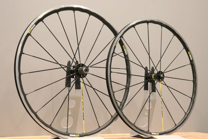 訳アリ マヴィック MAVIC キシリウム KSYRIUM PRO SL アルミ クリンチャー ホイールセット シマノ11/12S 15C 【仙台店】