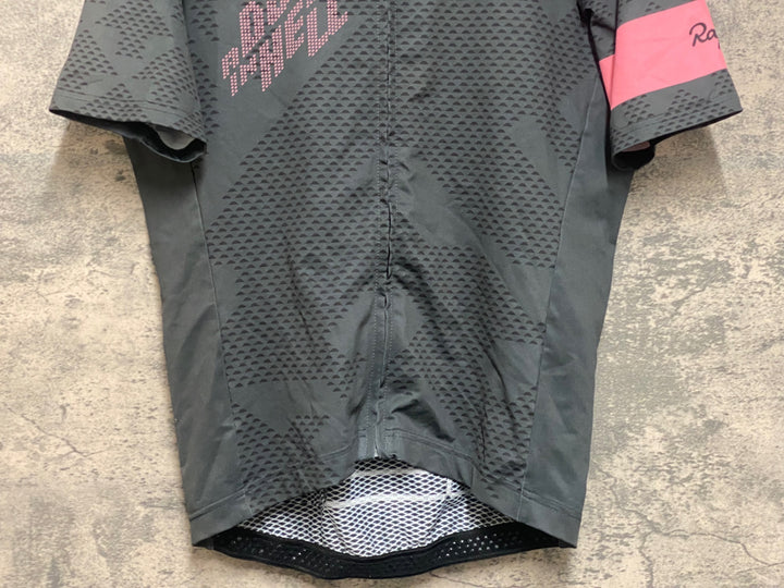 JP201 ラファ Rapha CUSTOM MIDWEIGHT RACE JERSEY 半袖 サイクルジャージ グレー M