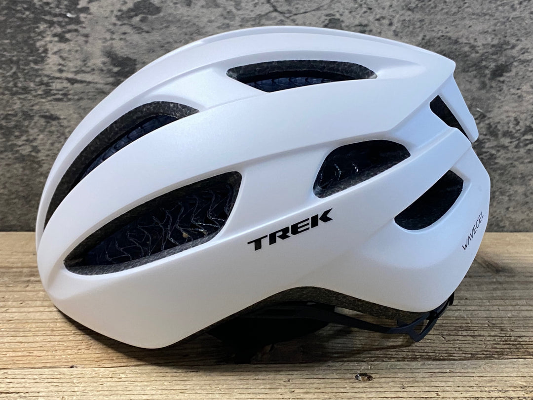 KC960 トレック TREK STARVOS WAVECEL ASIA FIT ヘルメット 白 S/M 51-58cm 2023/11製造