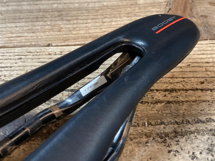 JT349 セライタリア Selle Italia SLR BOOST SUPERFLOW サドル 黒 145mm カーボンレール