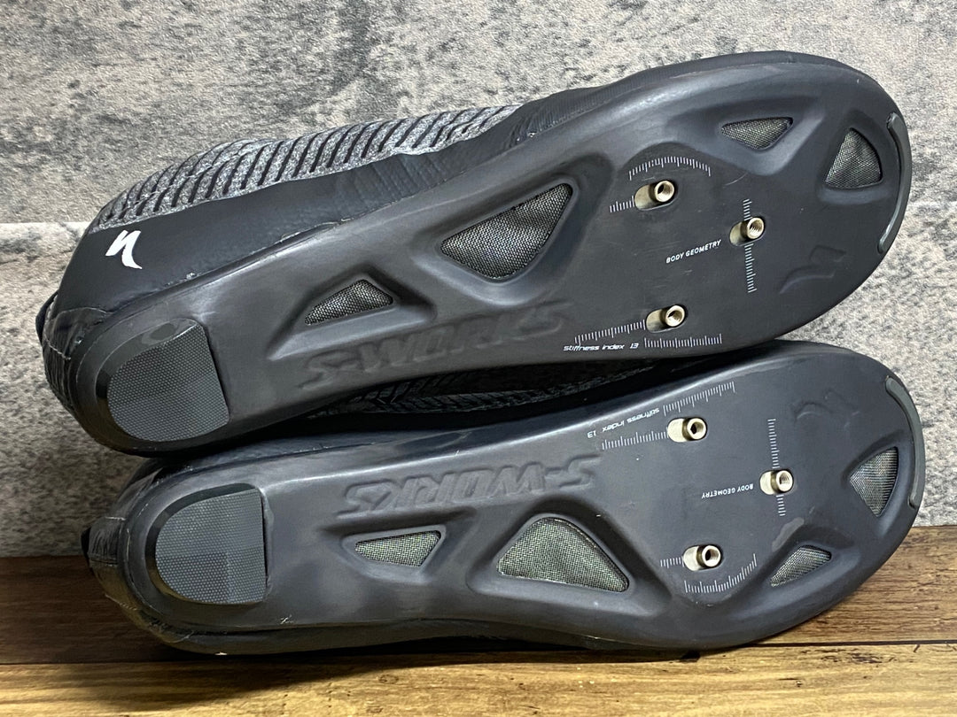 JX996 スペシャライズド SPECIALIZED S-WORKS Exos Rd ビンディングシューズ 3穴 BOA 黒 EU42