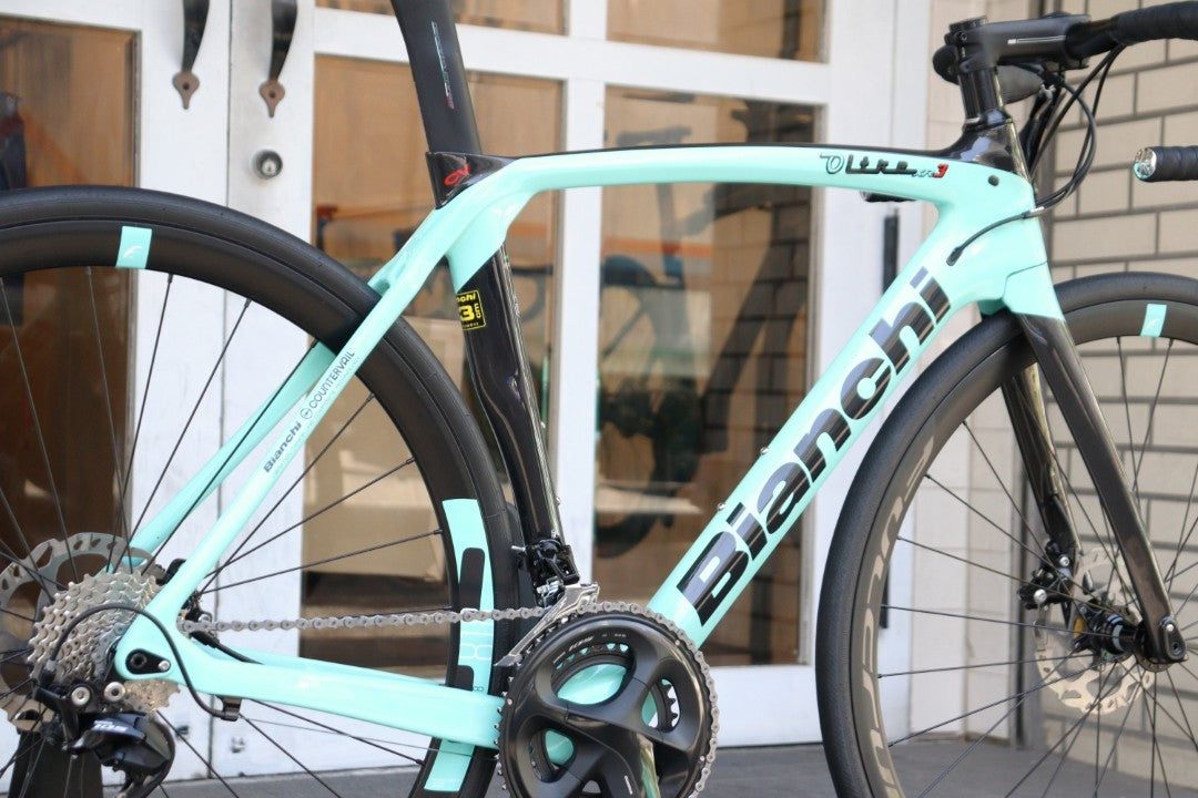 ビアンキ Bianchi オルトレ ディスク OLTRE XR3 DISC 2021モデル 53サイズ シマノ 105 R7020 11S カーボン ロードバイク 【横浜店】
