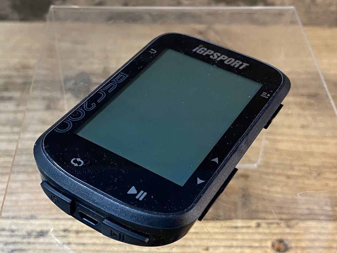 JI078 iGP SPORT BSC200 GPS サイクルコンピューター 本体のみ