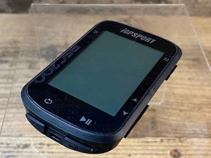 JI078 iGP SPORT BSC200 GPS サイクルコンピューター 本体のみ