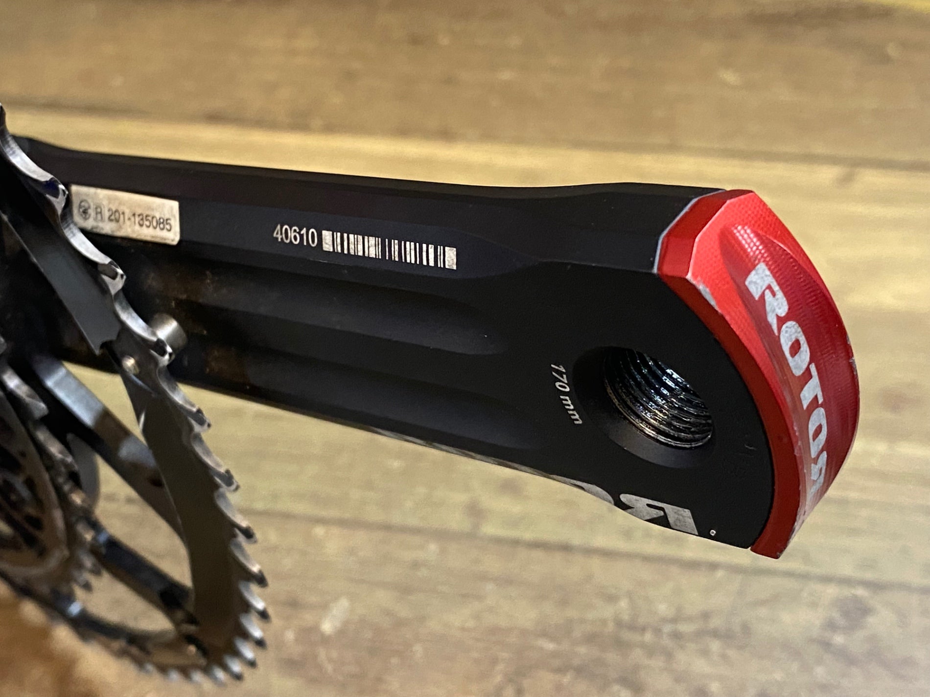 JN317 ローター ROTOR 2 IN POWER Q-RINGS パワーメーター クランク
