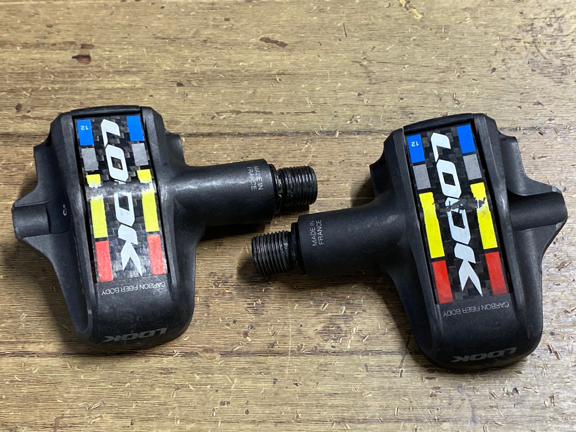 KB115 ルック LOOK KEO BLADE CARBON ビンディングペダル クロモリ