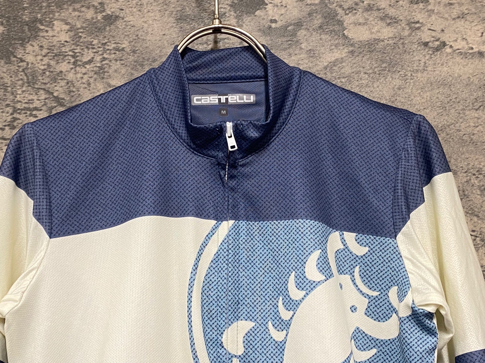 JX964 カステリ CASTELLI 半袖 サイクルジャージ 紺白 M – BICI AMORE