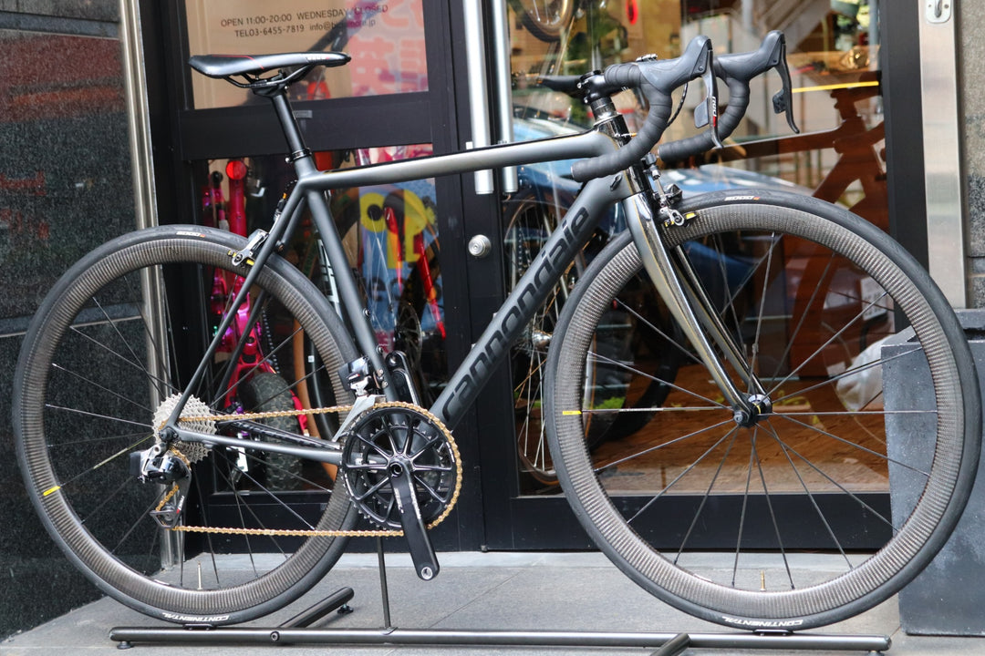 キャノンデール CANNONDALE SUPERSIX EVO BLACK INC 2015モデル 52サイズ SRAM RED e-Tap MIX 11S カーボン ロードバイク 【東京南麻布店】