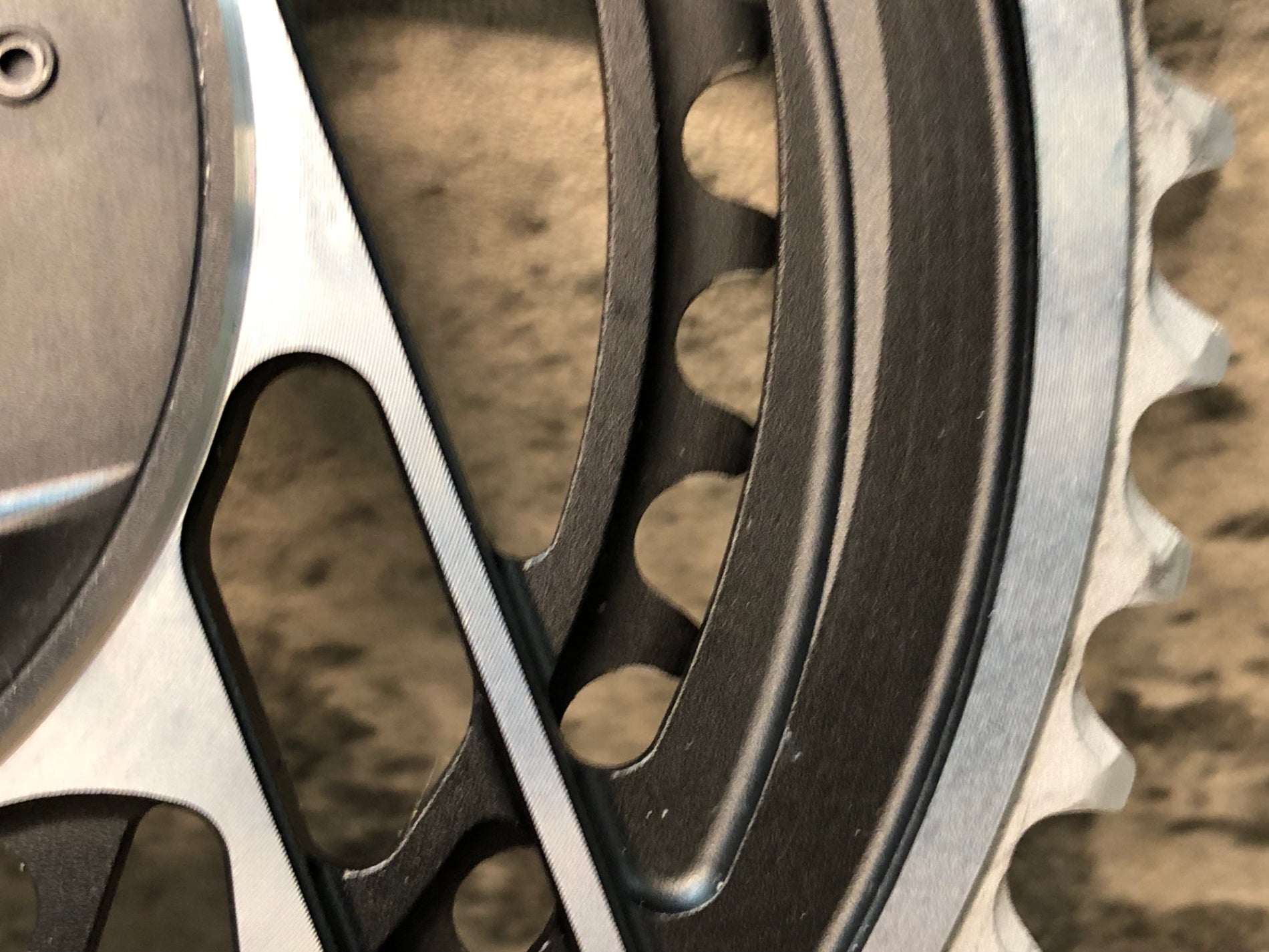 JP262 スラム SRAM RED E-TAP AXS 50/37T チェーンリング パワー