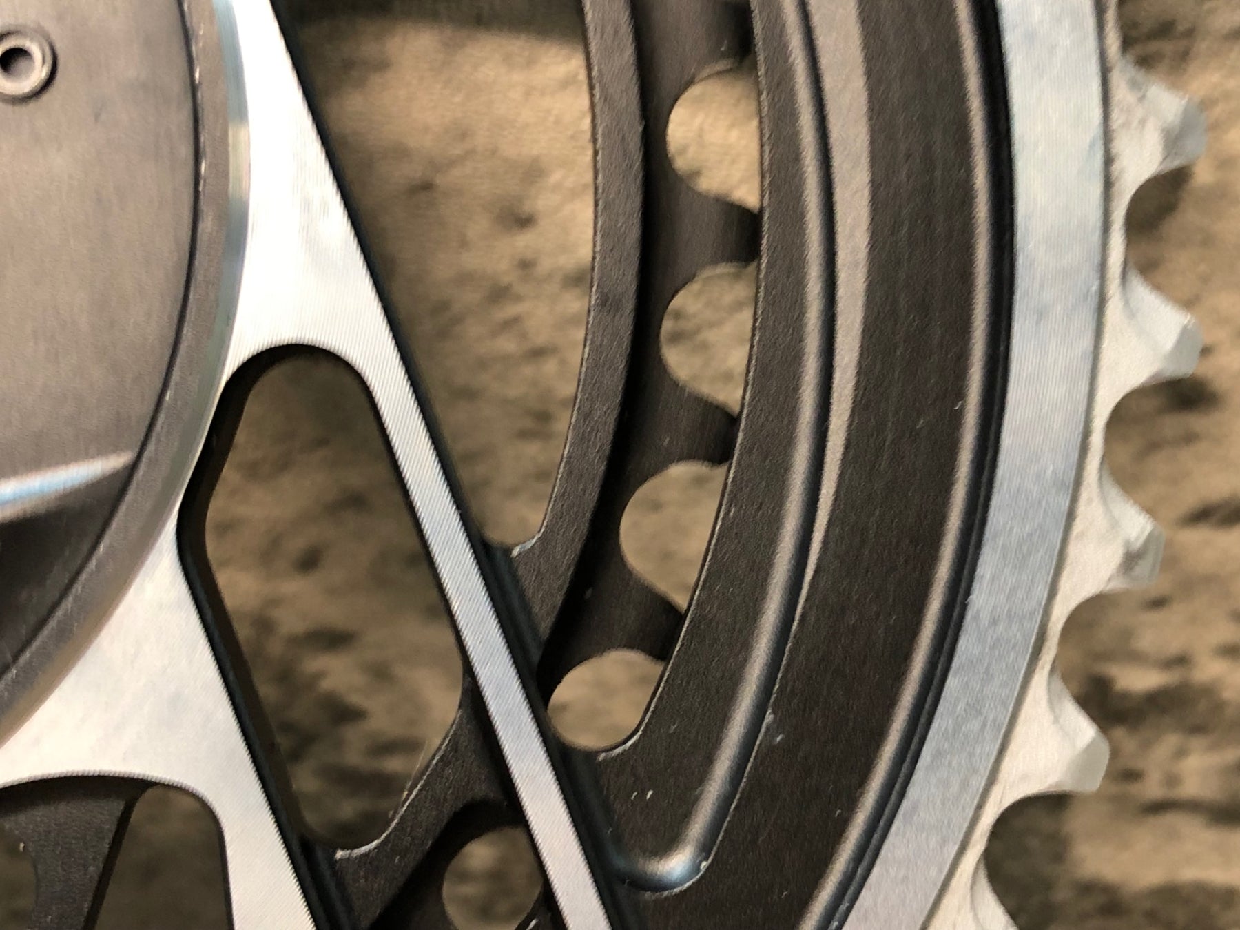 JP262 スラム SRAM RED E-TAP AXS 50/37T チェーンリング パワー