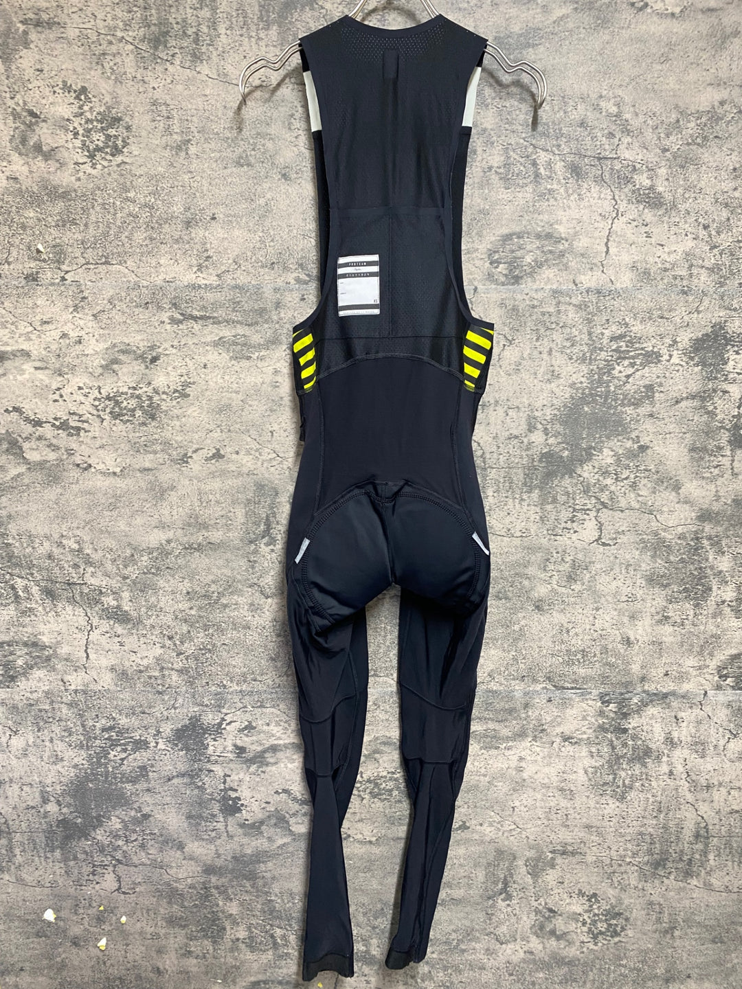 KE080 ラファ Rapha PRO TEAM WINTER TIGHTS WITH PAD ビブタイツ 黒 XS 裏起毛