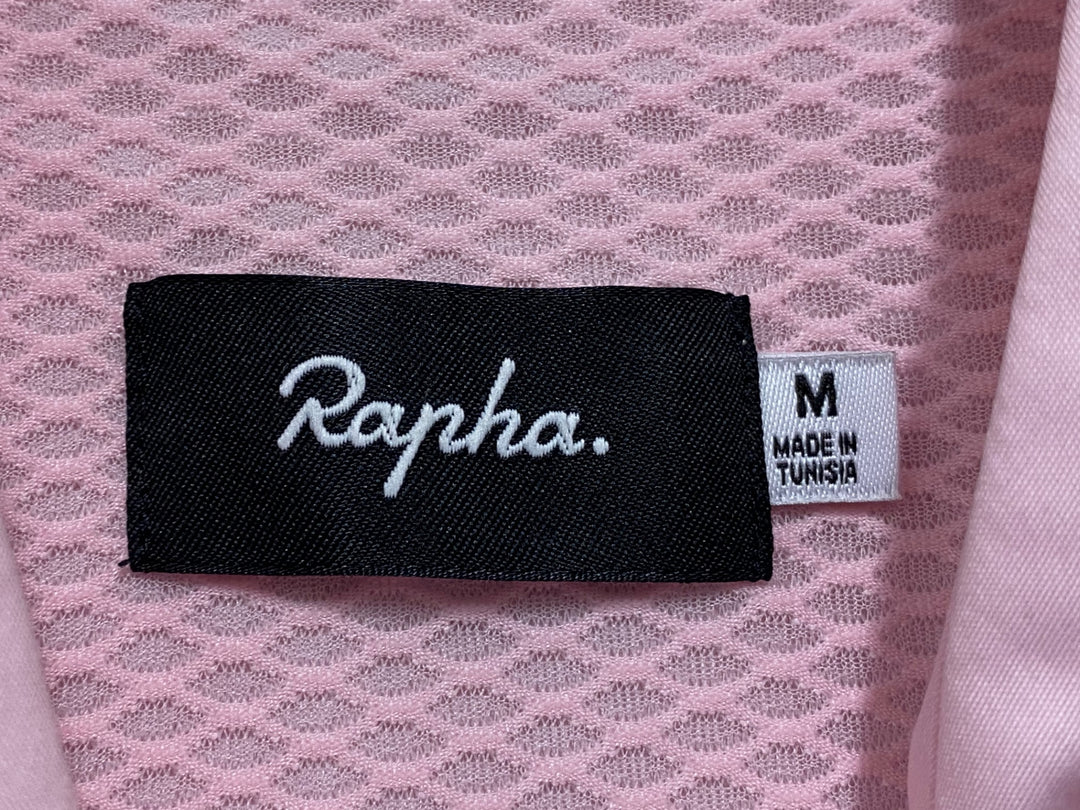 KD499 ラファ Rapha POPLIN SHIRT 長袖 シャツ ピンク M ※シミ